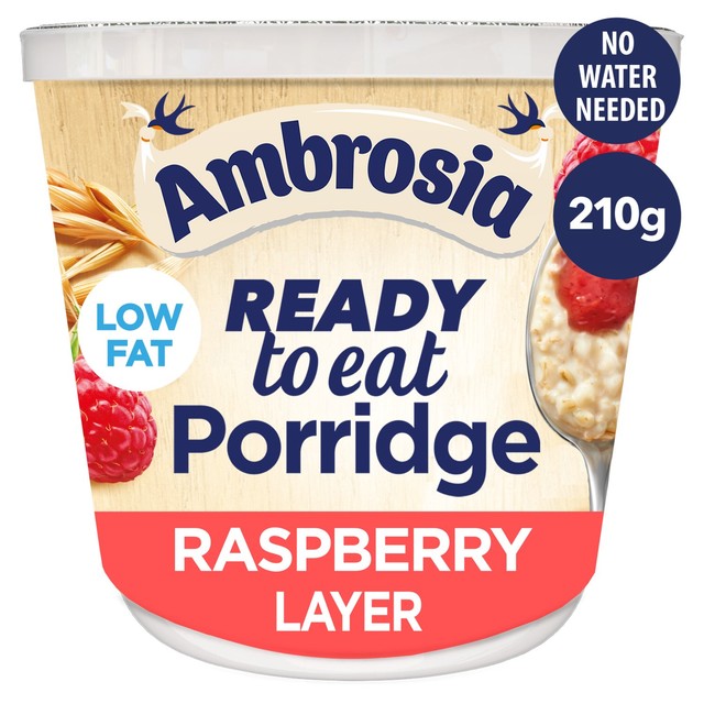 Ambrosia raspberry porridge pot 210g - British product