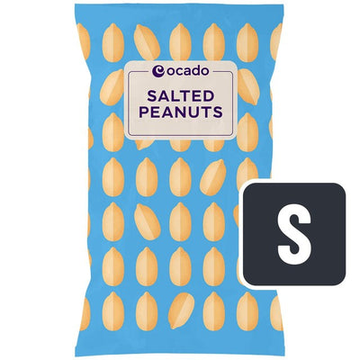 Ocado Salted Peanuts Roasted Snack 200g