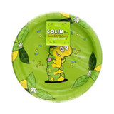 M&S Colin the Caterpillar paper plates 23cm, imported from the UK