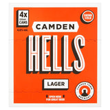 Camden Hells lager beer 4x330ml cans - British product