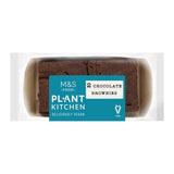 M&S Plant Kitchen Vegan Chocolate Brownies 2 x 56g