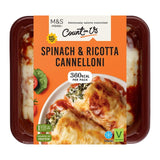 M&S Count On Us Spinach & Ricotta Cannelloni Vegetarian Pasta Bake 400g