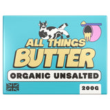 All Things Butter Organic Unsalted Butter 200g