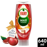 Fairy Max Power Washing Up Liquid Mrs Hinch Pomegranate 640ml