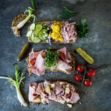 Houghton plain sliced cooked ham 250g, UK version