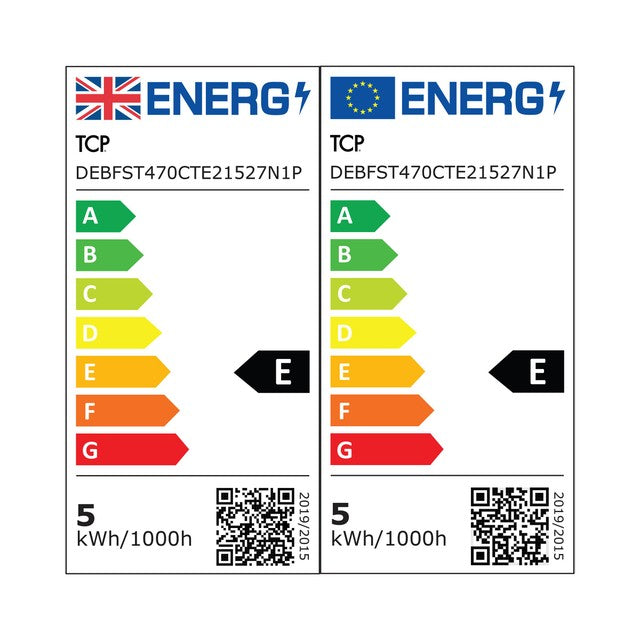 TCP filament light bulb warm white E27 4.2W (British brand)