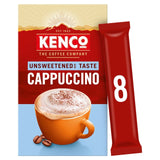 Kenco Cappuccino Unsweetened instant coffee sachets 88.8g, UK version