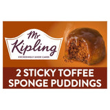 Mr Kipling sticky toffee sponge pudding 2 pack, imported from the UK