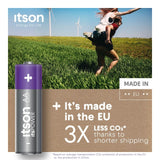 ITSON AA alkaline batteries 10-pack, UK version