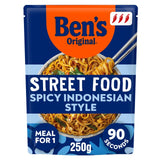 Ben's Original Street Food Spicy Indonesian Style Microwave Noodles 250g