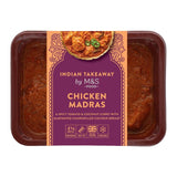 M&S Chicken Madras curry 400g, imported from the UK