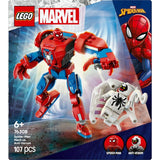 LEGO Spider-Man Mech vs. Anti-Venom 76308 Building Toy 107 Pieces