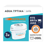 Aqua Optima Evolve+ Advance Water Filter Cartridges 3 Pack