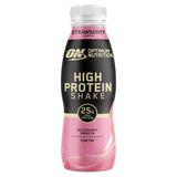Optimum Nutrition High Protein Shake Strawberry Ready to Drink 330ml