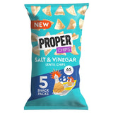 Properchips salt & vinegar lentil chips, imported from the UK