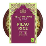 M&S Pilau Rice with Cumin, Fennel & Saffron Microwave Rice 300g