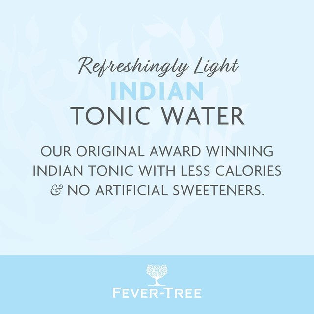 Fever-Tree light tonic water 4 x 200ml - British product