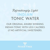 Fever-Tree light tonic water 4 x 200ml - British product