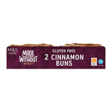 M&S Made Without Wheat Cinnamon Buns Gluten Free Pastry 2 Pack
