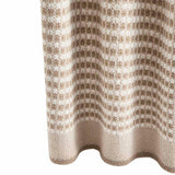 M&S neutral two tone knitted throw 130x170cm, imported from the UK