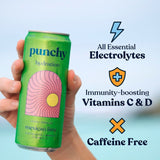 Punchy Mexican Lime Sparkling Hydration Drink 4 x 330ml