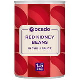 Ocado Red Kidney Beans in Chilli Sauce Canned Beans 400g