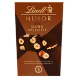 Lindt NUXOR Dark Gianduja Hazelnut Chocolate Squares 150g