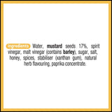 Heinz American Style Yellow Mustard Mild 400ml, UK version