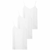 M&S white strappy vests size 12 pack of 3, imported from the UK