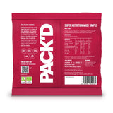 Pack'd organic sweet pitted cherries 300g, imported from the UK
