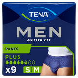 TENA Men Active Fit Incontinence Pants Plus Small Medium