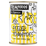 Realfoods by Organico Organic Peeled Tomatoes Tinned Tomatoes 400g