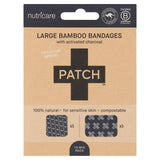 Patch Bamboo Sensitive Activated Charcoal Large Plasters