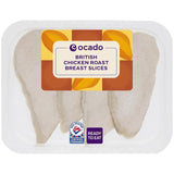 Ocado British Sliced Roast Chicken Breast Cooked Chicken Slices 166g