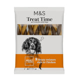 M&S Meaty Chicken Twisters Dog Treats 140g