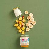 HiPP Organic mango banana baby food jar 160g, UK version
