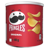 Pringles Original crisps 40g can, imported from the UK