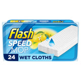 Flash Speed Mop Wet Floor Refills Lemon 24 Pack