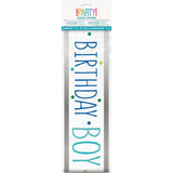 Unique Party Happy Birthday Boy Foil Banner Decoration 9ft