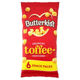Butterkist Crunchy Toffee Sweet Popcorn 6 x 20g