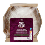 M&S gluten-free sourdough bread cob 400g, imported from the UK