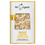 Mr Organic porcini mushroom tortellini 250g, imported from the UK