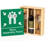 Vintage Marque Wine Assembly Point Gift Set with Altano Wine and Riedel Glasses 75cl