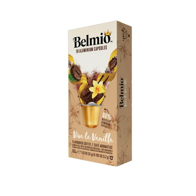 BELMIO Viva La Vanilla coffee pods 10 pack - British product