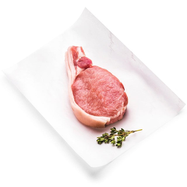 Daylesford Organic pork loin steaks 340g - British product