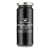 M&S pitted black hojiblanca olives 340g, imported from the UK