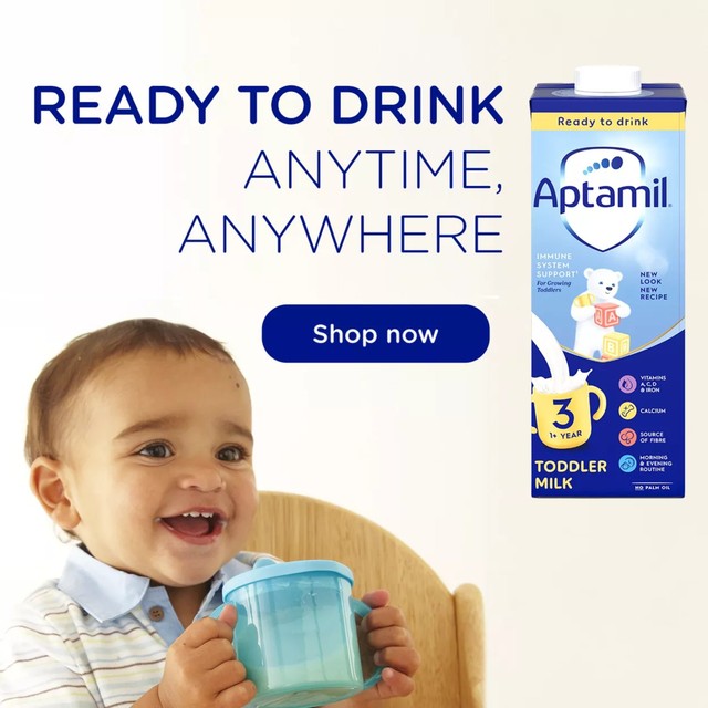 Aptamil 3 Toddler Milk Formula 1L - British product