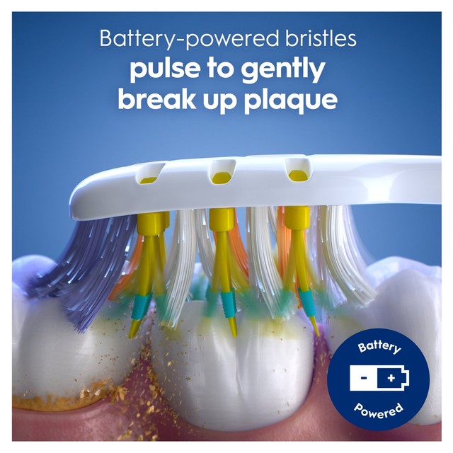 Oral-B Pulsar battery toothbrush Medium, imported from the UK
