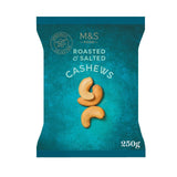M&S Roasted and Salted Cashew Nuts 250g