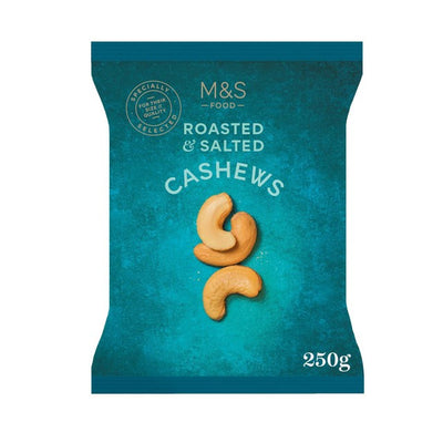 M&S Roasted and Salted Cashew Nuts 250g